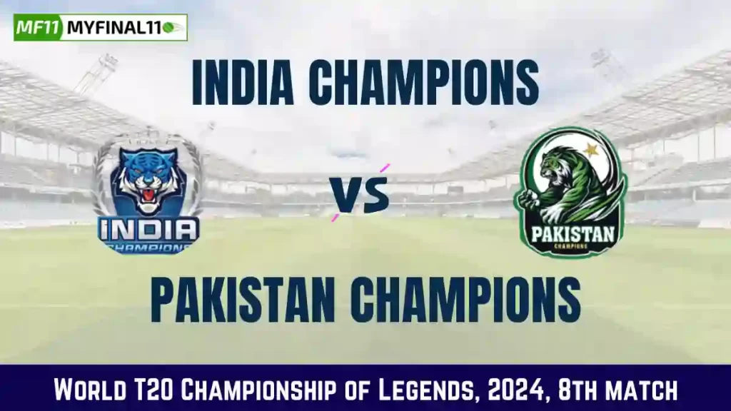 IAC vs PNC Dream11 Prediction Today 8th Match, Pitch Report, and Player Stats, World T20 Championship of Legends, 2024