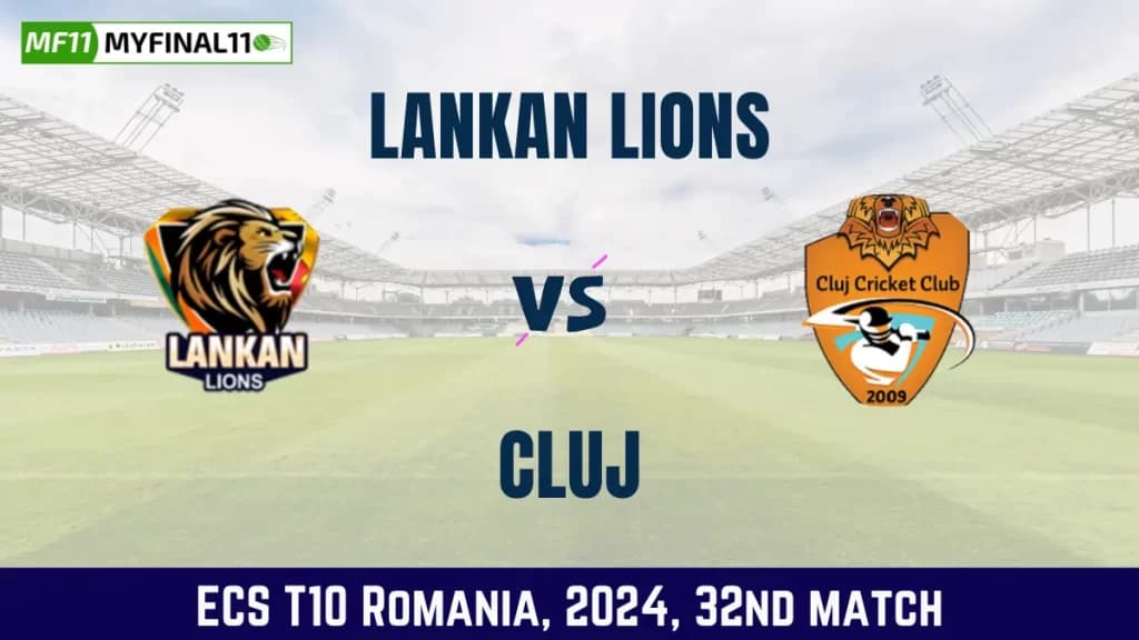 LIO vs CLJ Dream11 Prediction Today 32nd Match, Pitch Report, and Player Stats, ECS T10 Romania, 2024