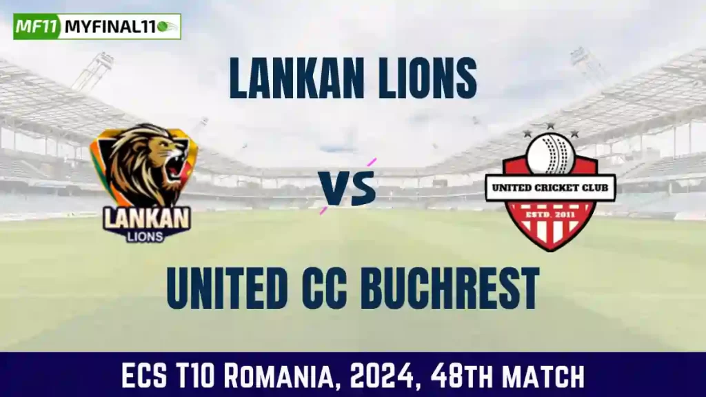 LIO vs UCCB Dream11 Prediction Today 48th Match, Pitch Report, and Player Stats, ECS T10 Romania, 2024
