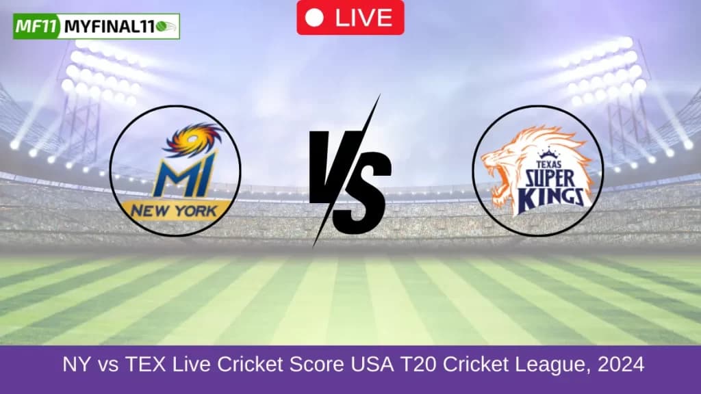 NY vs TEX Live Score, Scorecard, MI New York vs Texas Super Kings – USA T20, 9th Match 2024