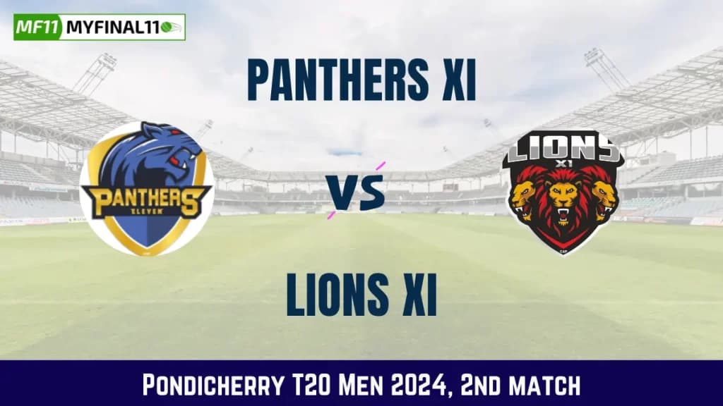 PAN vs LIO Dream11 Prediction Today Match, Pitch Report, and Player Stats, 2nd Match, Pondicherry T20 Men, 2024