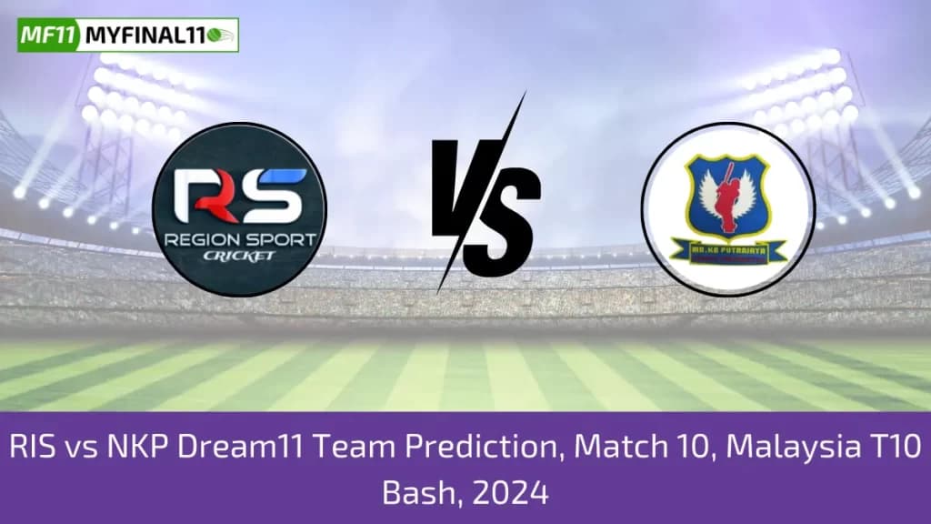 RIS vs MKP Dream11 Prediction Today 10th Match, Pitch Report, and Player Stats, Malaysia T10 Bash, 2024