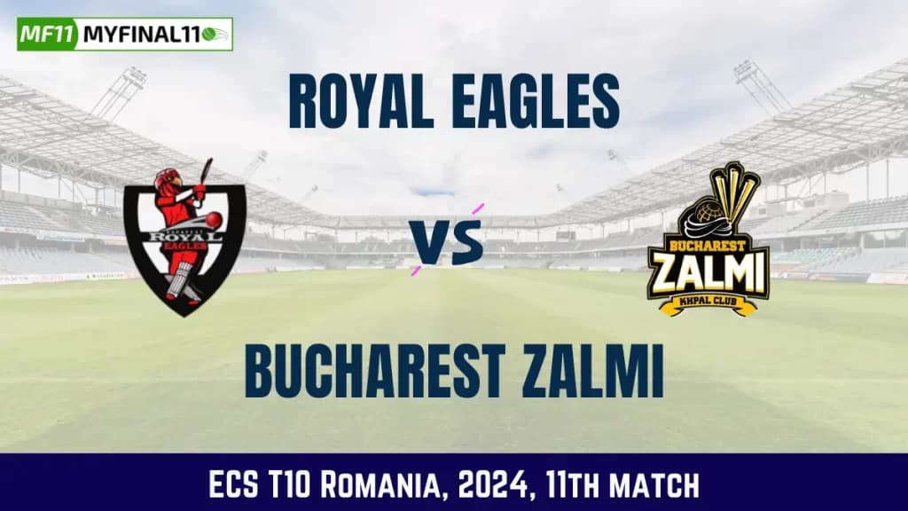 ROE vs BZ Dream11 Prediction Today Match, Pitch Report, and Player Stats, 11th Match, ECS T10 Romania, 2024