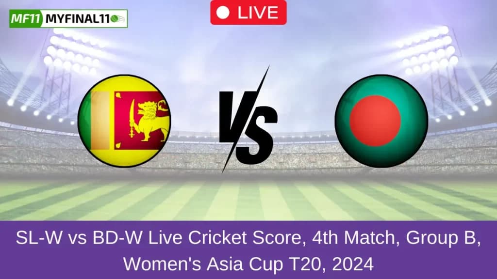SL-W vs BD-W Live Score, Scorecard, Sri Lanka Women vs Bangladesh Women – Women’s T20 Asia Trophy, 4th Match 2024