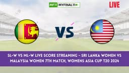 SL-W vs ML-W Live Score, Scorecard, Sri Lanka Women vs Malaysia Women – Womens Asia Cup T20, 7th Match 2024