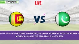 SL-W vs PK-W Live Score, Scorecard, Sri Lanka Women vs Pakistan Women – Women’s Asia Cup T20, Semi-Final 2 Match 2024