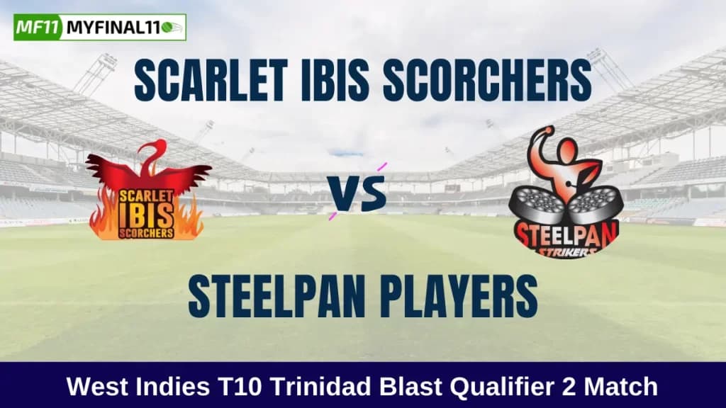 SLS vs SP Dream11 Prediction, Pitch Report, and Player Stats, Qualifier 2 Match, West Indies T10 Trinidad Blast
