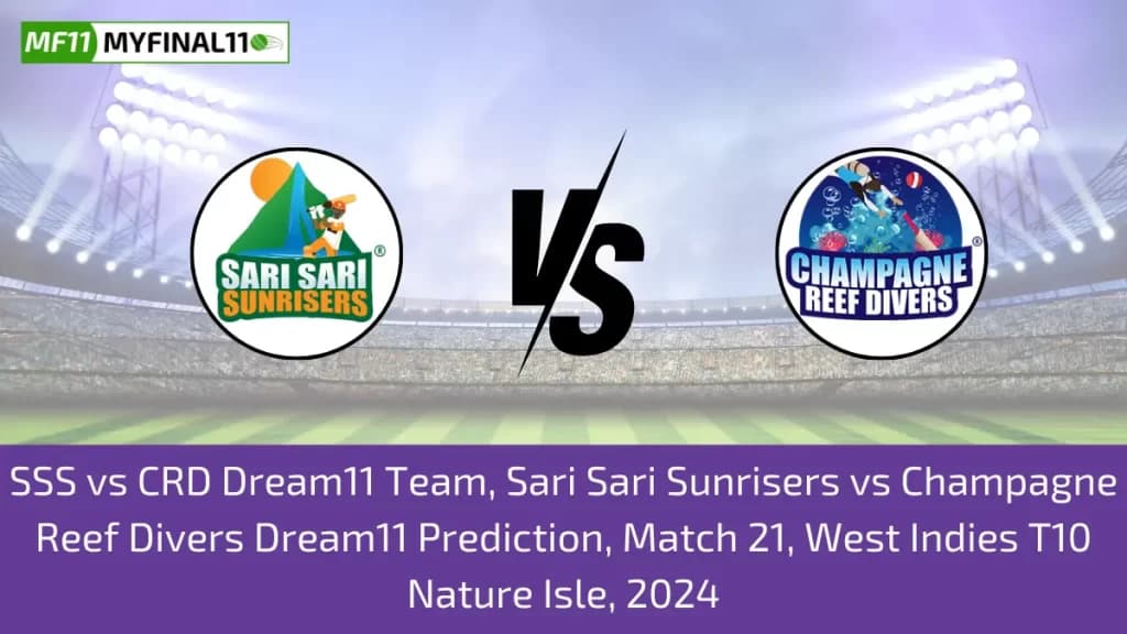 SSS vs CRD Dream11 Prediction, Fantasy Cricket Tips, Pitch Report, Player Stats, Match 21, West Indies T10 Nature Isle 2024