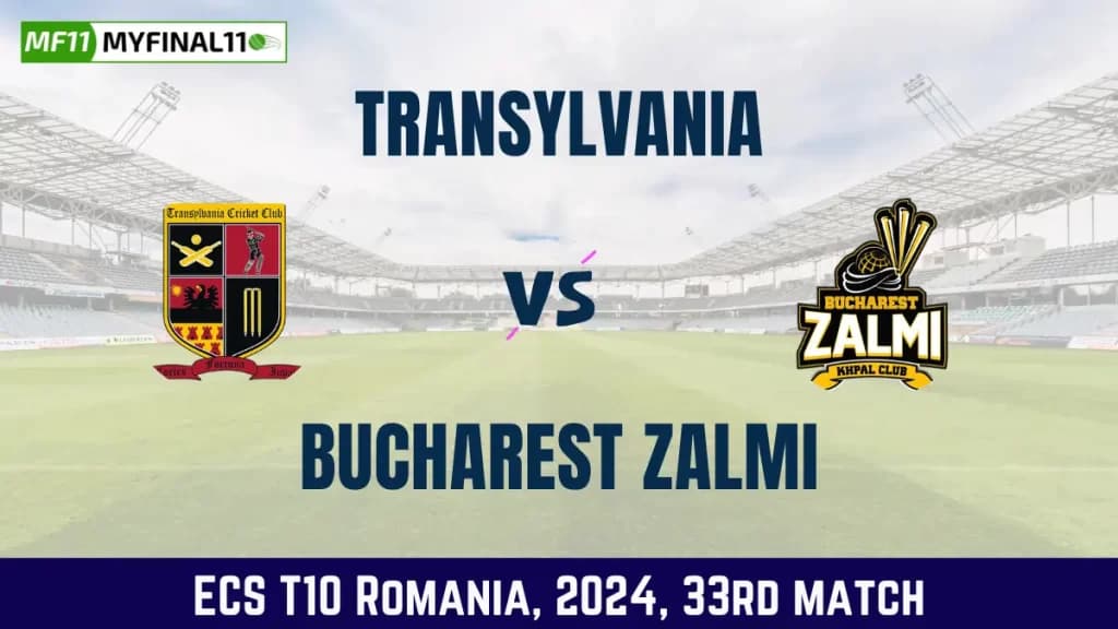 TRA vs BZ Dream11 Prediction Today 33rd Match, Pitch Report, and Player Stats, ECS T10 Romania, 2024