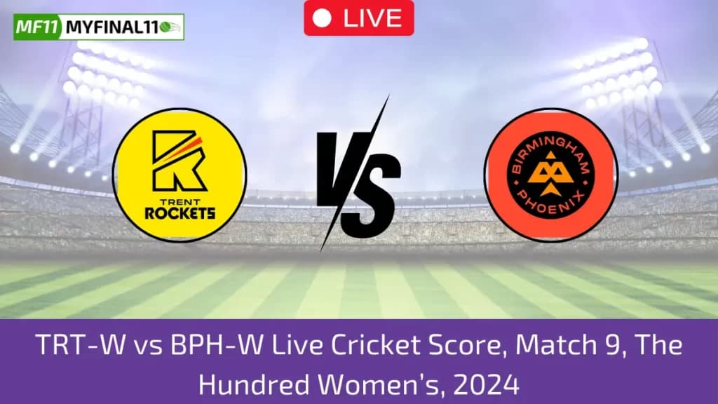 TRT-W vs BPH-W Live Score, Scorecard, The Hundred Women, 9th Match 2024