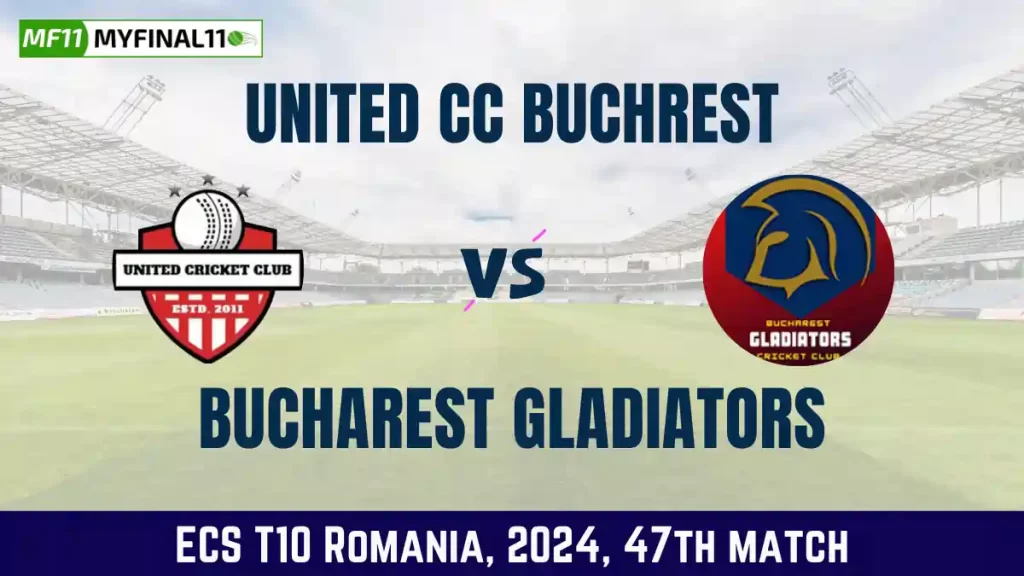 UCCB vs BUG Dream11 Prediction Today 47th Match, Pitch Report, and Player Stats, ECS T10 Romania, 2024