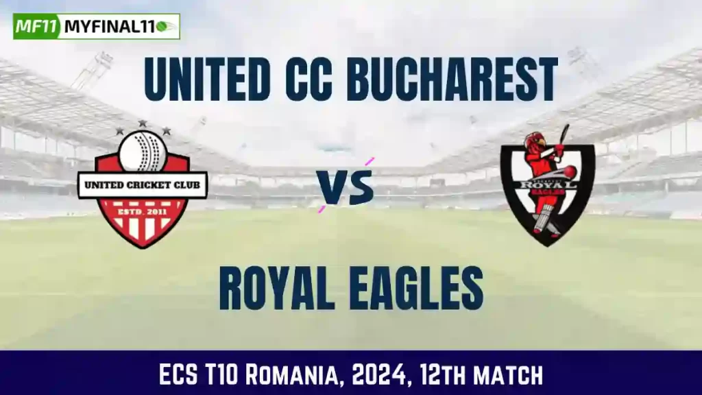 UCCB vs ROE Dream11 Prediction Today Match, Pitch Report, and Player Stats, 12th Match, ECS T10 Romania, 2024