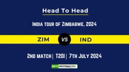 ZIM vs IND Player Battle Head to Head Player Stats/Record, 2nd T20I, India tour of Zimbabwe, 2024