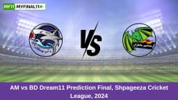 AM vs BD Dream11 Prediction Today: Final Pitch Report, and Player Stats | Shpageeza Cricket League