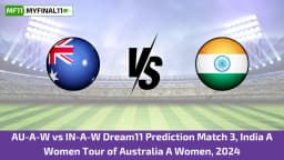 AU-A-W vs IN-A-W Dream11 Prediction Today: Match 3 Pitch Report & Player Stats – India A Women Tour of Australia A Women 2024