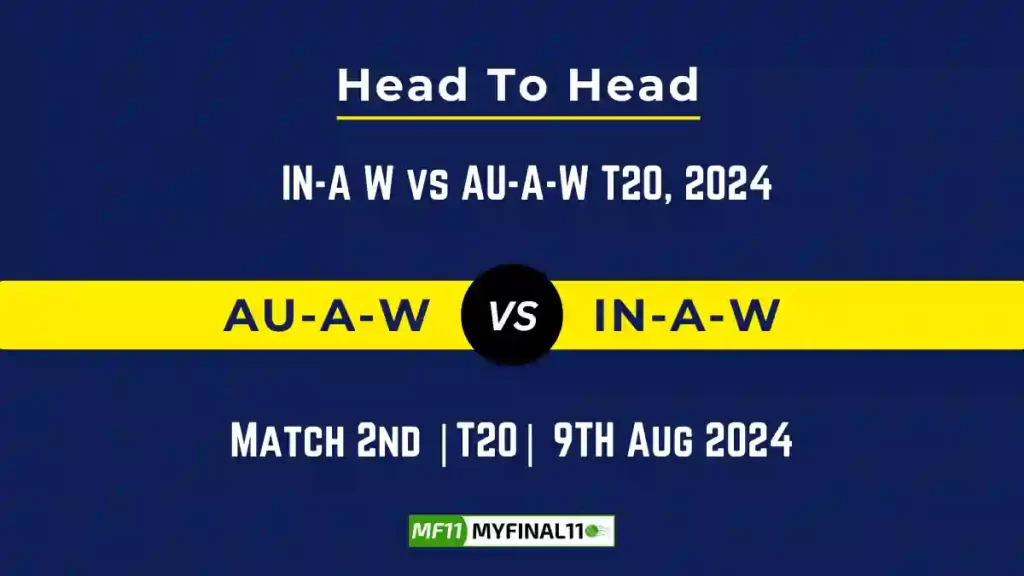AU-A-W vs BS Player Battle, Head to Head Team Stats, Player Record – IN-A W vs AU-A-W T20, 2024