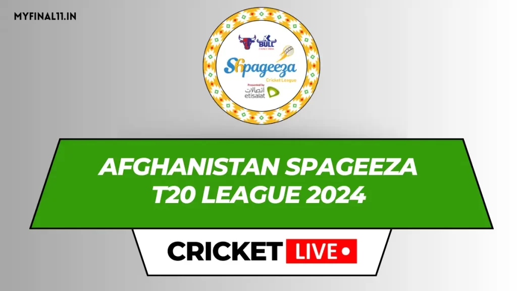 Afghanistan Spageeza T20 League Live Score, Matches, scorecard, results, points table 2024