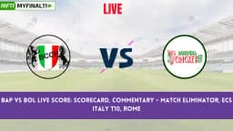 BAP vs BOL Live Score: Scorecard, Ball by Ball Commentary – Eliminator, ECS Italy T10, Rome 2024