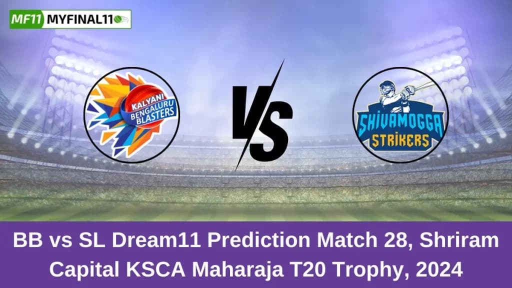 BB vs SL Dream11 Prediction Today: Match 28 Pitch Report, and Player Stats | Maharaja T20 Trophy