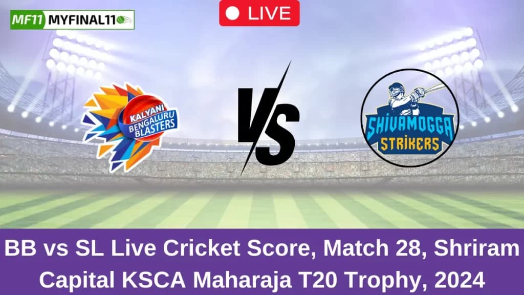 BB vs SL Live Score: Scorecard, Ball by Ball Commentary – Match 28, Maharaja T20 Trophy