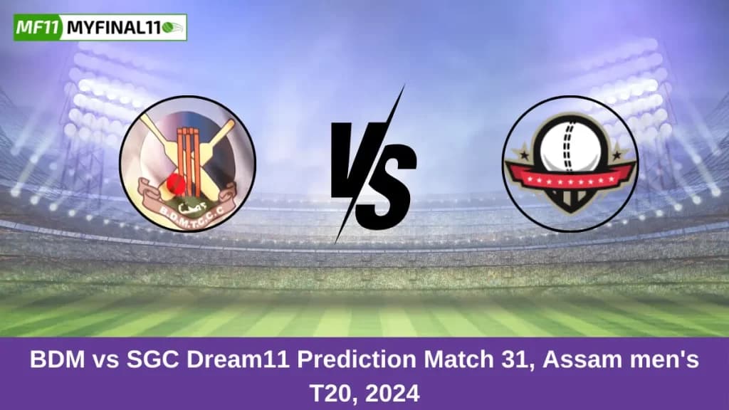 BDM vs SGC Dream11 Prediction Today: Match 31 Pitch Report, and Stats | Assam Men’s T20 Trophy