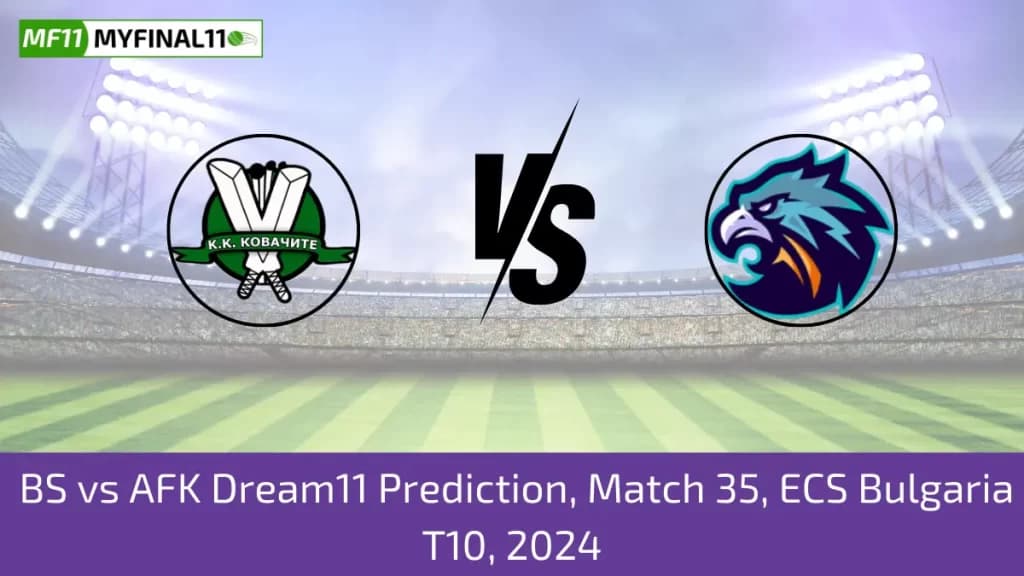 BS vs AFK Live Score: Scorecard, Ball by Ball Commentary – Match 35, ECS Bulgaria T10, 2024