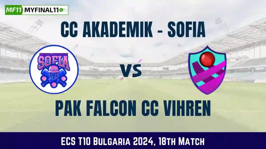 CCAS vs PFCV Dream11 Prediction Today 18th Match, Pitch Report, and Player Stats, ECS T10 Bulgaria, 2024