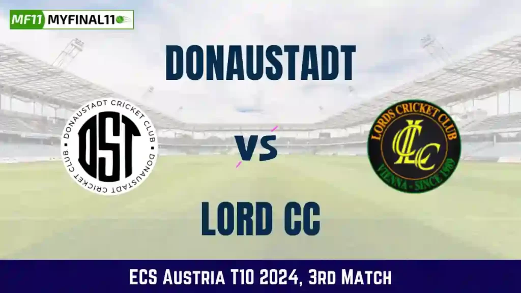 DST vs LOR Dream11 Prediction Today: Match 6 Pitch Report, and Player Stats | ECS Austria T10 2024