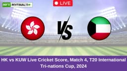 HK vs KUW Live Score: Scorecard, Ball by Ball Commentary – Match 4, T20 International Tri-nations Cup 2024