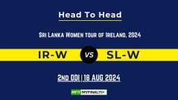 IR-W vs SL-W Player Battle, Head to Head Team Stats, Player Record – Sri Lanka Women tour of Ireland, 2024