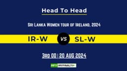 IR-W vs SL-W Player Battle, Head to Head Team Stats, Player Record – Sri Lanka Women tour of Ireland, 2024