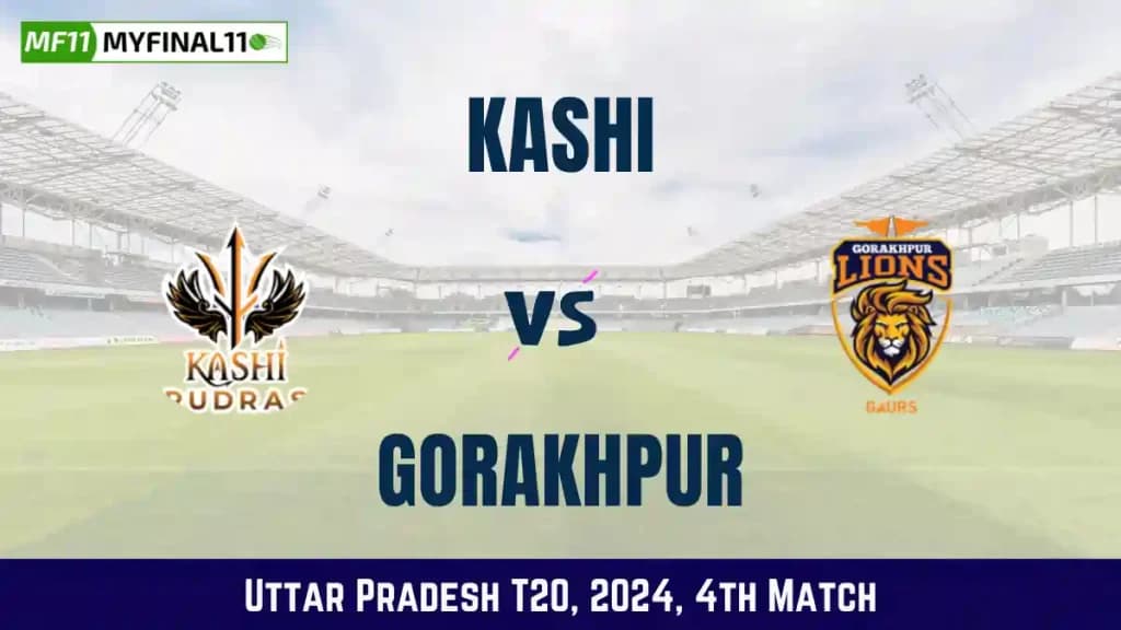 KAS vs GOR Dream11 Prediction Today: Match 4 Pitch Report, and Player Stats | Uttar Pradesh T20, 2024