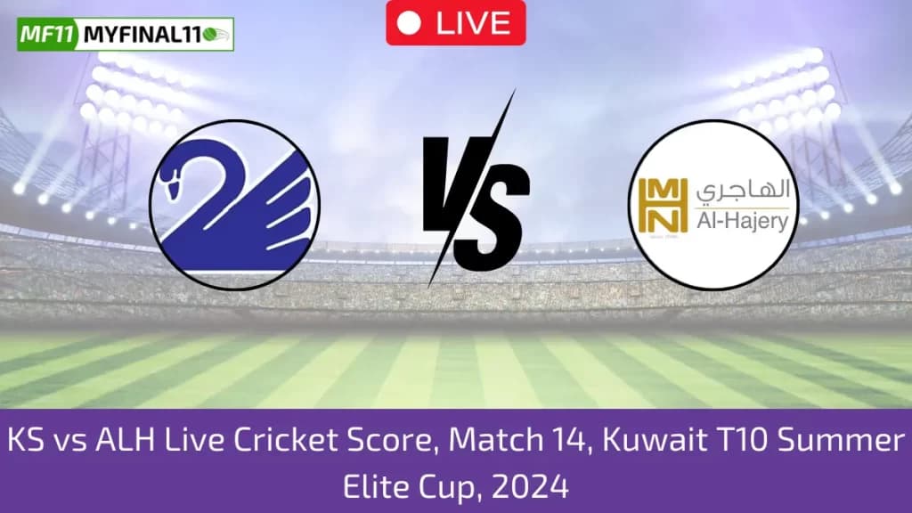 KS vs ALH Live Score: Scorecard, Ball by Ball Commentary – Match 14, Kuwait T10 Elite Cup 2024