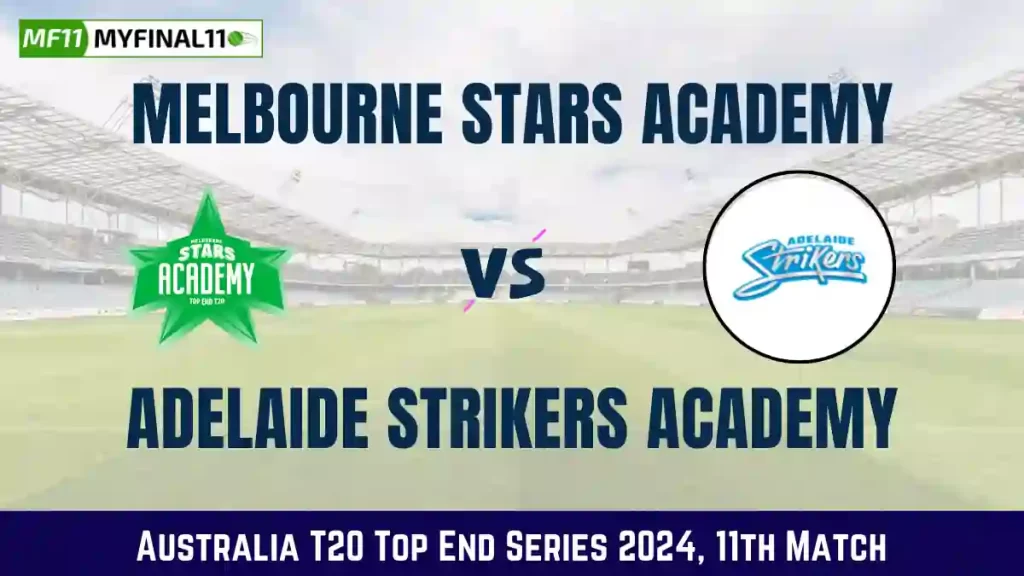 MSA vs ASA Dream11 Prediction Today: Match 11 Pitch Report, and Player Stats | Australia T20 Top End Series, 2024
