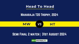 MW vs HT Player Battle, Head to Head Team Stats, Player Record – Maharaja T20 Trophy, 2024