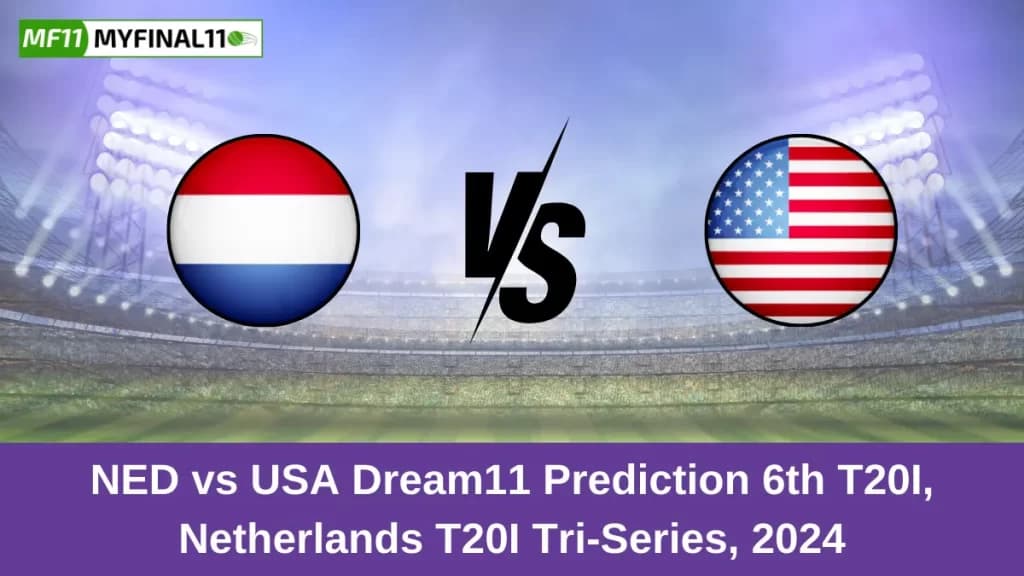 NED vs USA Dream11 Prediction Today: 6th T20I Pitch Report, and Player Stats | Netherlands T20I Tri-Series 2024