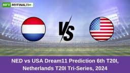 NED vs USA Dream11 Prediction Today: 6th T20I Pitch Report, and Player Stats | Netherlands T20I Tri-Series 2024
