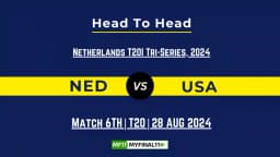 NED vs USA Player Battle, Head to Head Team Stats, Team Record – Netherlands T20I Tri-Series 2024