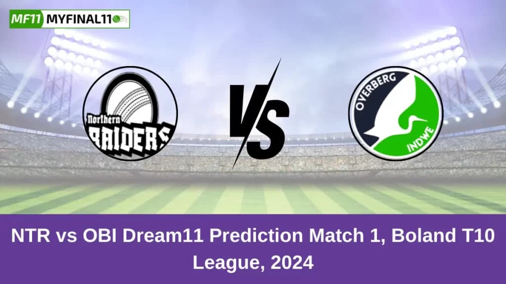 NTR vs OBI Dream11 Prediction Today: Match 1 Pitch Report, and Player Stats | Boland T10 League