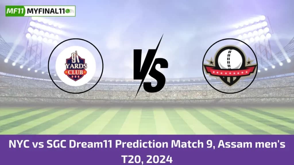NYC vs SGC Dream11 Prediction Today: Match 9 Pitch Report, and Player Stats | Assam Mens T20 Trophy, 2024