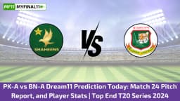 PK-A vs BN-A Dream11 Prediction Today: Match 24 Pitch Report, and Player Stats | Top End T20 Series 2024