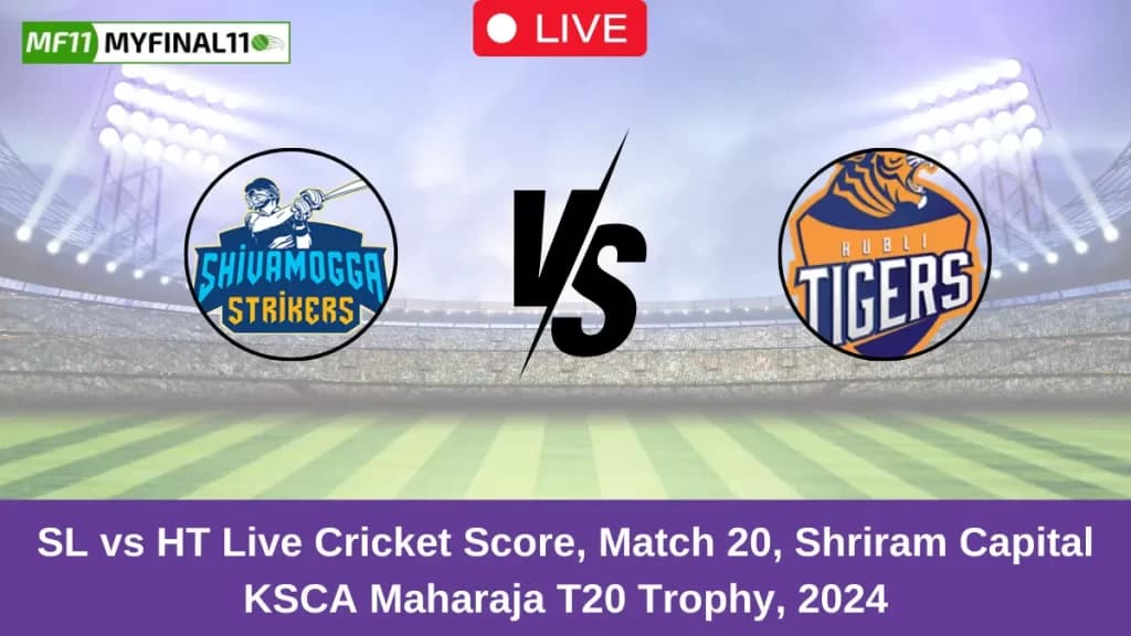 SL vs HT Live Score: Scorecard, Ball by Ball Commentary – Match 20, Maharaja T20 Trophy