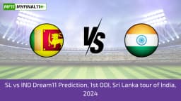 IND vs SL Dream11 Prediction Today: 1st ODI Match, Pitch Report, & Player Stats India tour of Sri Lanka, 2024