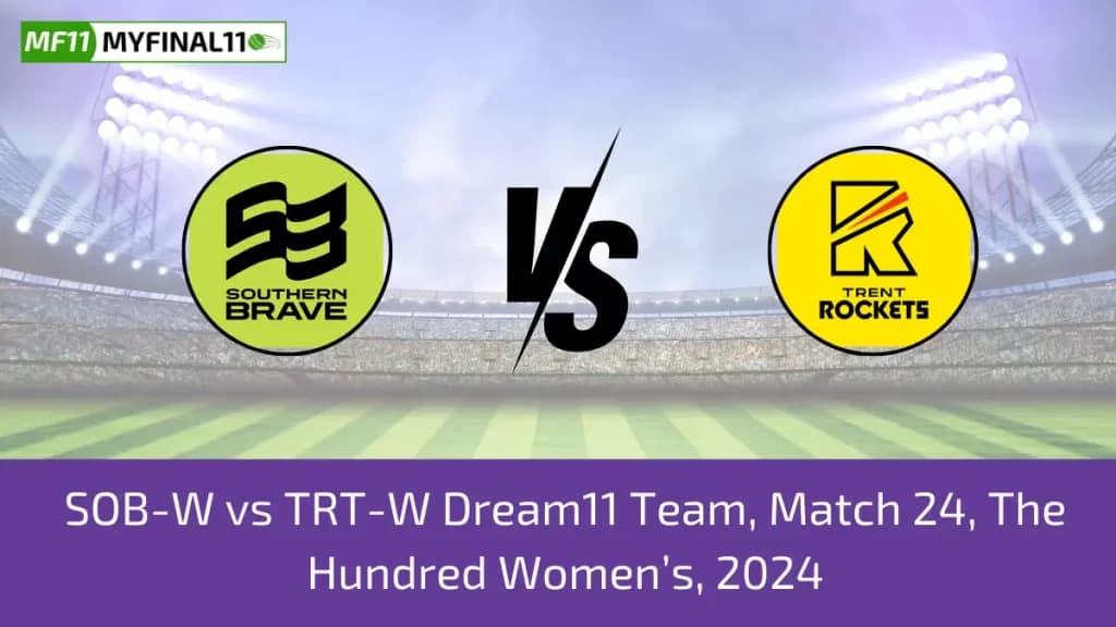 SOB-W vs TRT-W Dream11 Prediction Today: Match 24 Pitch Report, and Player Stats | The Hundred Womens