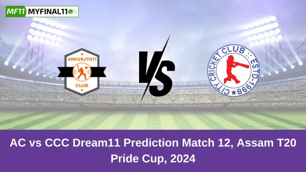 AC vs CCC Dream11 Prediction Today: Match 12 Pitch Report, and Player Stats | Assam T20 Pride Cup 2024
