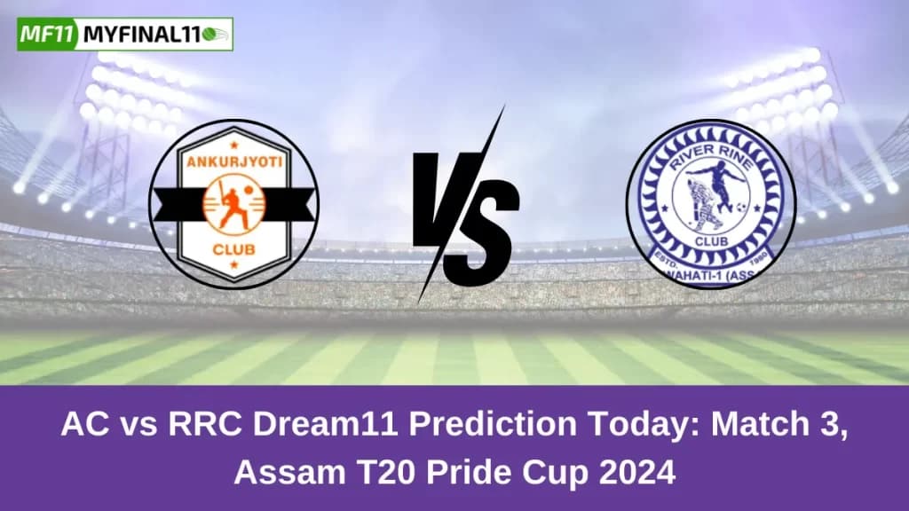 AC vs RRC Dream11 Prediction Today: Match 3 Pitch Report, and Player Stats | Assam T20 Pride Cup 2024