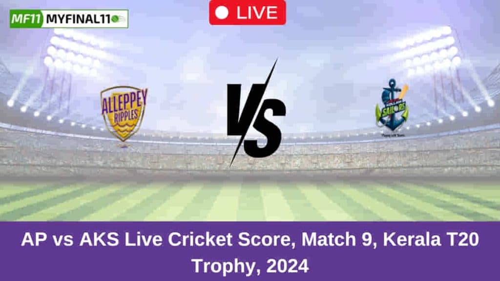 AP vs AKS Live Score: Scorecard, Ball by Ball Commentary – Match 9, Kerala T20 Trophy 2024