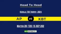 AP vs KBT Player Battle, Head to Head Team Stats, Team Record – Kerala T20 Trophy, 2024