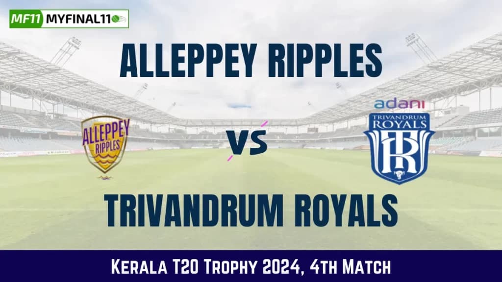 AP vs TR Dream11 Prediction Today: Match 4 Pitch Report, and Player Stats | Kerala T20 Trophy 2024