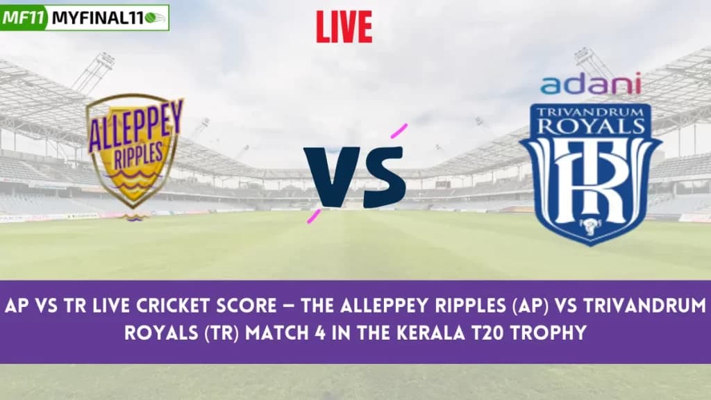 AP vs TR Live Score: Scorecard, Ball by Ball Commentary – Match 4, Kerala T20 Trophy
